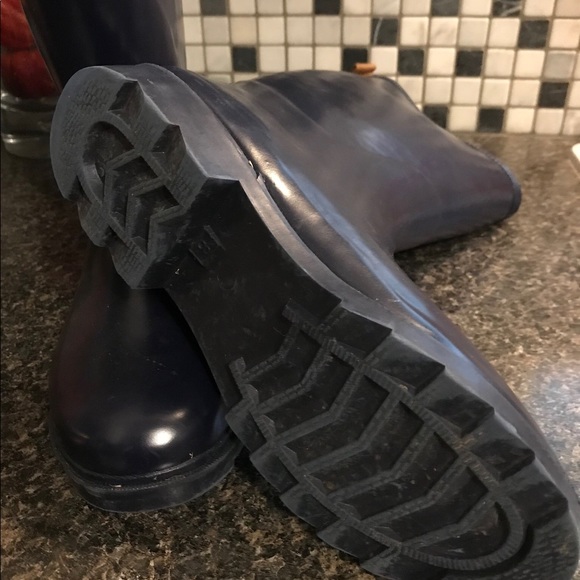 Chooka Rain Boots Navy size 8 - Picture 3 of 4